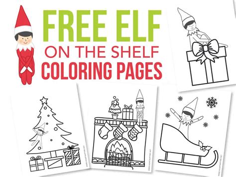 coloring pages elf home interior design