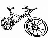 Mewarnai Gambar Sepeda Modifikasi Anak Kartun Transportasi sketch template