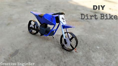 dirt bike diy dirt bike creative engineer youtube
