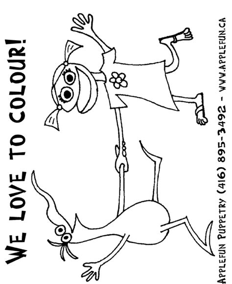 colouring page