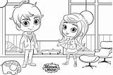 Shine Shimmer Coloring Pages Leah Zac Printable Kids sketch template