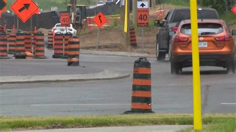 frustrations mount as construction delayed along fischer hallman ctv news