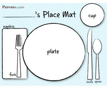 printable table setting place mats grace omalley place mats