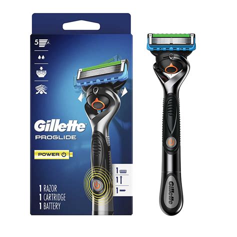 gillette fusion5 proglide power men s razor handle and 1 blade refill