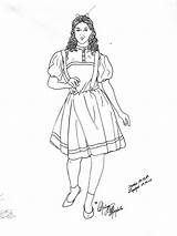 Oz Wizard Dorothy Coloring Pages Drawing Color Getcolorings Colorings Getdrawings Toto Printable Quick Glinda Print Magic sketch template