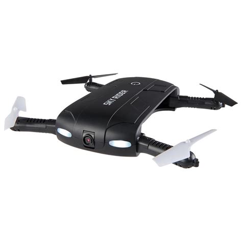 sky rider foldable mini quadcopter wi fi drone  camera drwb  home depot