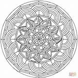 Mandala Celtic Coloring Pages Template Mandalas Spiral Coloriage Printable Complexe Categories sketch template
