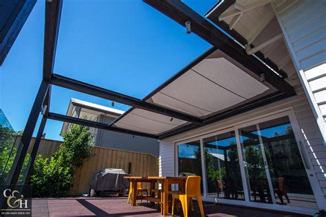 retractable awnings overhead tension awnings  melbourne