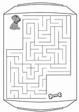 Coloring Labyrinth Pages Printable Large sketch template