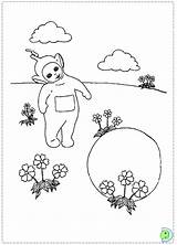 Coloring Teletubbies Pages Dinokids Dipsy Getcolorings Print Book Close sketch template