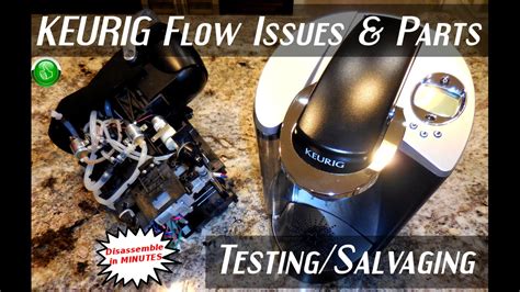 keurig disassembly parts testingrestricted flow issue youtube