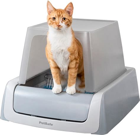 petsafe scoopfree caixa de areia automatica  capuz  gatos  autolimpancia ultra de