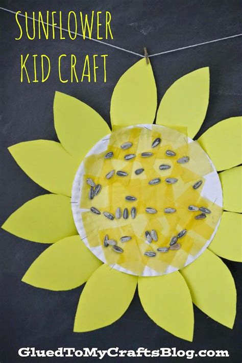 sunflower crafts  kids