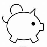 Bank Piggy Coloring Pages Drawing Getcolorings Getdrawings Clue Clipartmag sketch template