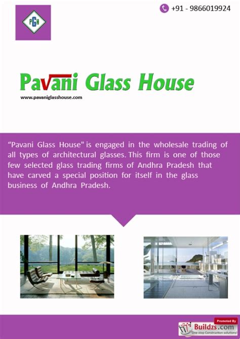 Architectural Glasses Suppliers By Pavani Glass House