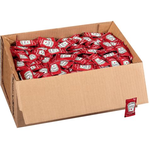 heinz single serve ketchup packet  gr pack   walmartcom