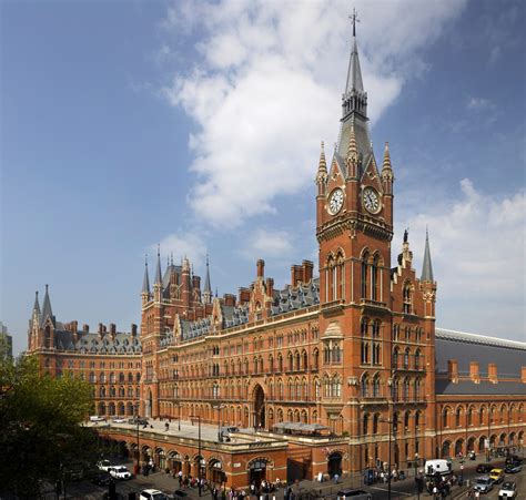 immaculate restoration    despised architecture  st pancras station country life