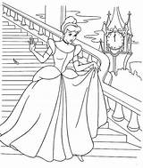 Cinderella Coloring Pages Print Printable Activity Disney Ball Sheets Pic Rushing Library Clipart sketch template