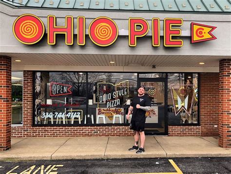 national pizza day brunswick pizza shop ohio pie  reflects