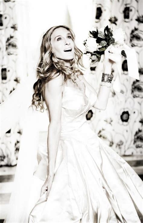 carrie bradshaw vivienne westwood wedding gown absolutely beautiful pictures carrie