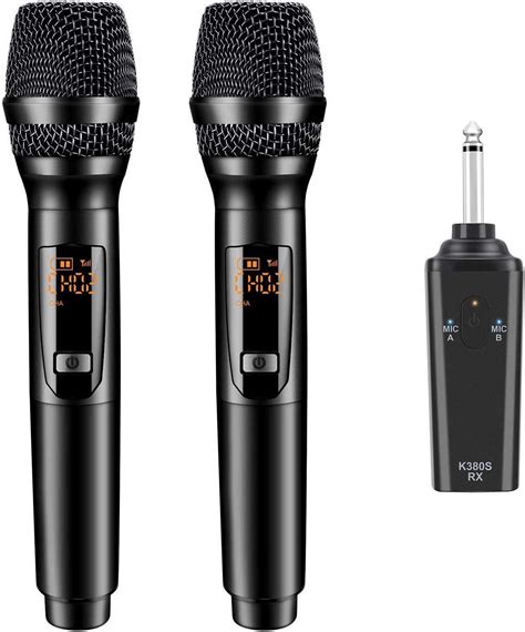 kabelloses mikrofon gifort mikrofon  kanal uhf funkmikrofon handheld
