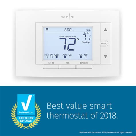 sensi programmable wi fi thermostat consumers energy store