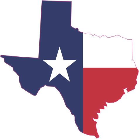 die cut texas state flag bumper sticker vinyl window decal