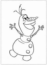 Olaf Snowman Frozen Reine Neiges Malvorlagen Coloringfolder sketch template