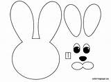 Coloring Ears Bunny Sheets Getdrawings Ear sketch template