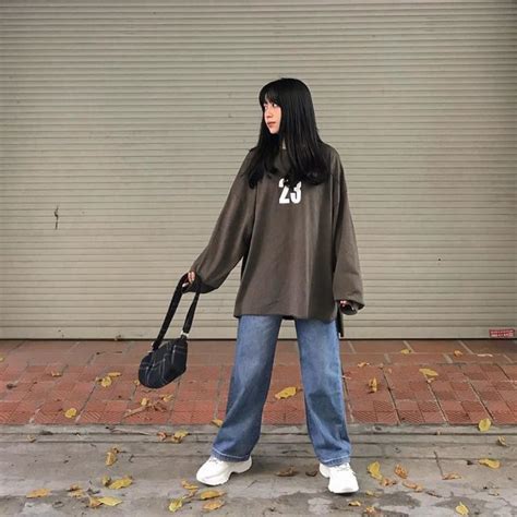 Pin By Tranthioanh 04 On [ Fashion 2 ] Korean Outfits Korean Street