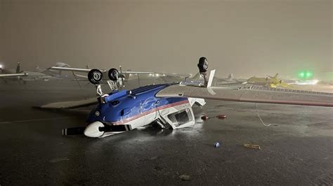 tornado  hurricane ian damages small planes wtspcom