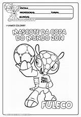 Copa Colorir Atividades Mascote Prontas Vereador Pereira Neto Ensinar sketch template