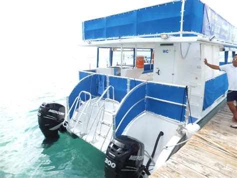 cancun party boat catamaran tour to isla mujeres with snorkel for private groups