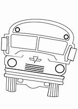 Autocarro Escolar Colorironline Pintar sketch template