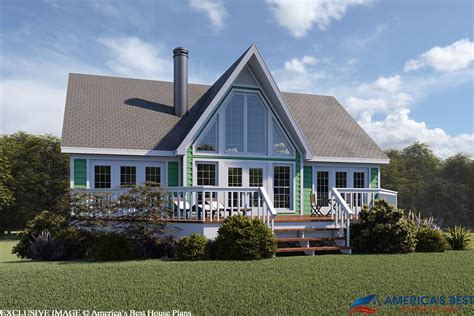 great style  lake house plans  sq ft