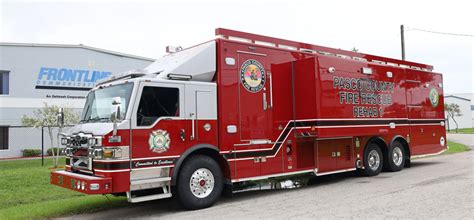 frontline communications secures order  pasco county fire rescue  mobile rehab unit