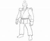 Akuma Capcom Marvel Vs Abilities Coloring sketch template