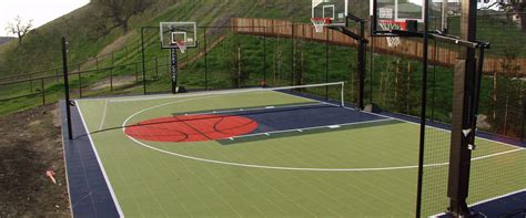 design ideas backyard basketball court allsport america