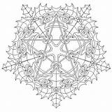 Yule Mandalas Pagan Solstice Invierno Buddismo Pagine Wiccan Románico Foro Einwie Axis Stregoneria Artigianato sketch template