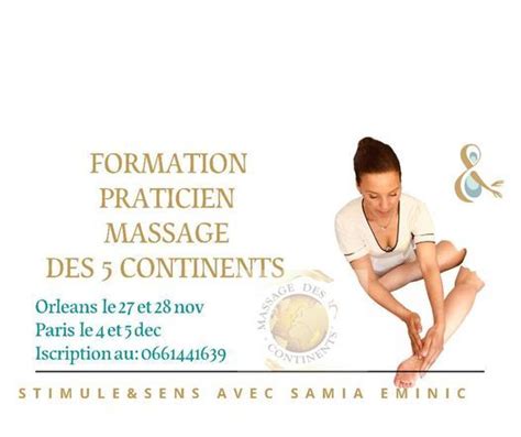 Formation Praticiens Du Massage Des 5 Continents Orléans France