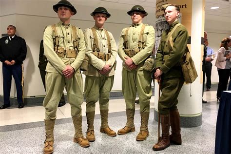 army commemorates  anniversary   entering wwi militarycom