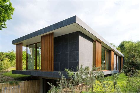 moderne villa  de duinen ontwerp klein huis kleine woningen huisstijl