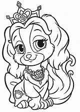 Palace Pets Disney Coloring Pages Princesss Ausmalbild sketch template