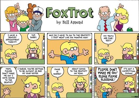foxtrot by bill amend for july 17 2016 comic strips comics funny