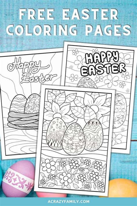 printable easter coloring pages  kids easter coloring pages