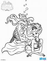 Coloring Pages Barbie Pearl Princess Printable Drawing Lumina Print Color Dreamhouse Princesses Clipart Plays Kids Hellokids Book Mermaid Popular Coloringhome sketch template