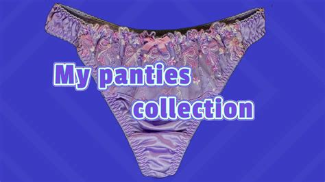 My Panties Collection Tangs Panty Lingerie パンティー [141 Youtube
