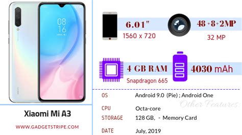 xiaomi mi  full smartphone specifications price gadgetstripe
