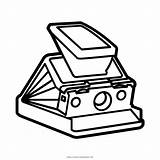 Coloring Camera Pages Sx70 Polaroid sketch template