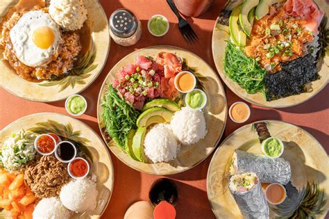 hawaiian foods  shouldnt  lunch rush